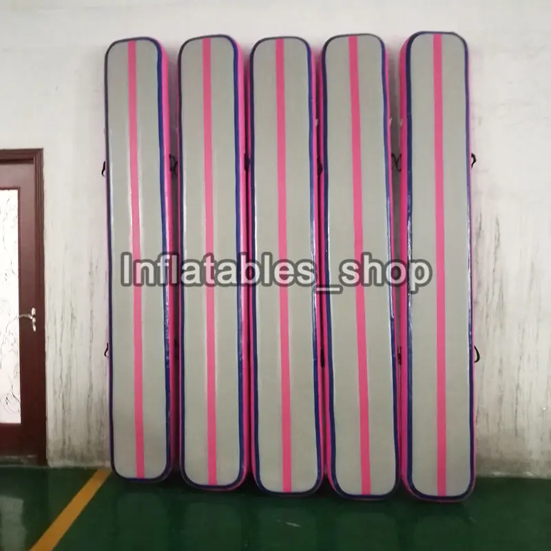 Door To Door 6x1x0.2m Gymnastics Equipment Inflatable Air Track Inflatable Gymnastics Air Mat For Children