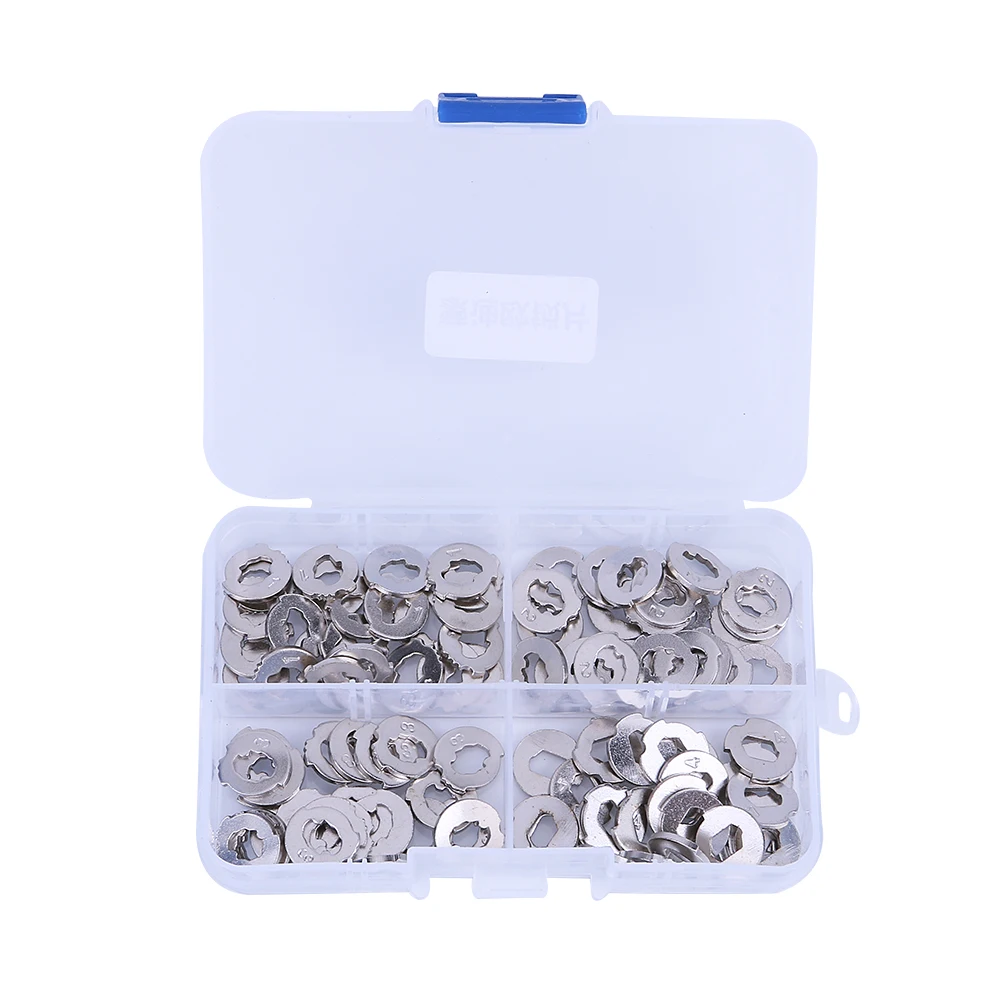 100Pcs Auto Lock Plaat Voor Mondeo Lock Reparatie Kit Accessoires Auto Lock Reed Slotenmaker Gereedschap Set