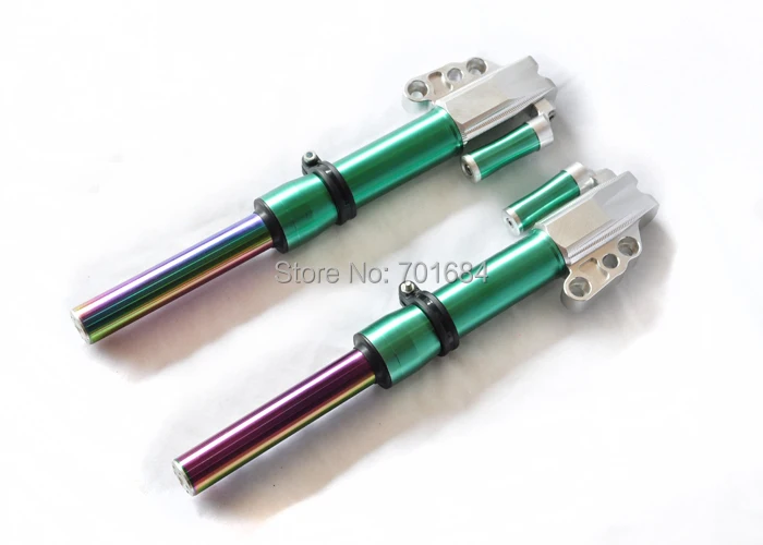 HOT One Pair Green Air Gas Shock Absorber 430MM Replacement Universal Motorcycle Suspension [JW372]