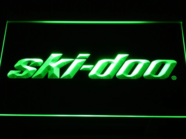 d155 ski-doo Snowmobiles LED Neon Light Signs with On/Off Switch 20+ Colors 5 Sizes to choose