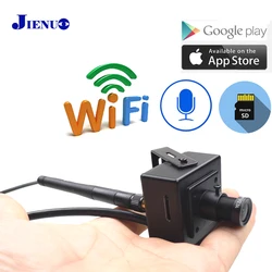 JIENUO Wifi Mini Camera Ip 1080P HD Home Security Wireless Audio IPCam Small CCTV Surveillance Support Onvif Micro Sd Slot CamHi