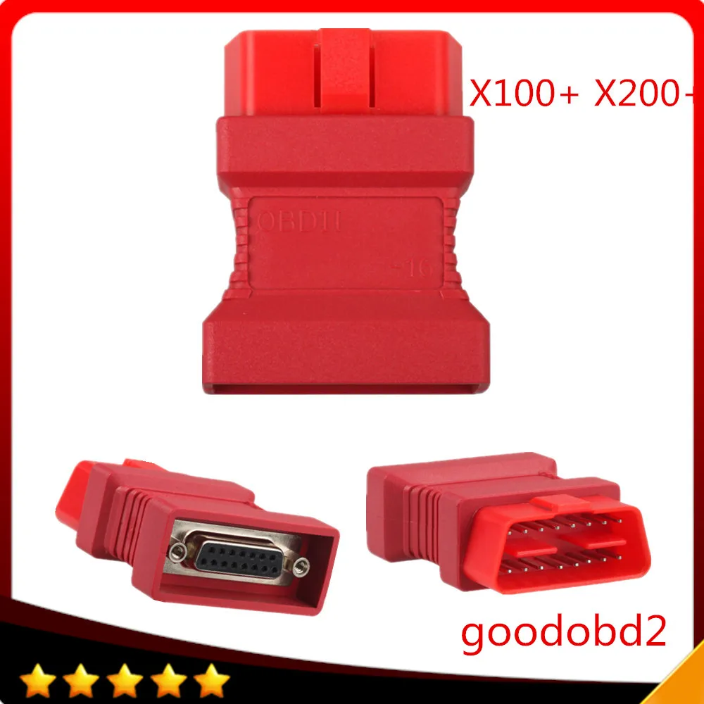 OBDSTAR X-100 X100 Pro Auto Key Programmer car diagnostic tool OBD-II OBDII 16PIN Connector Connector for X100+ and X200+