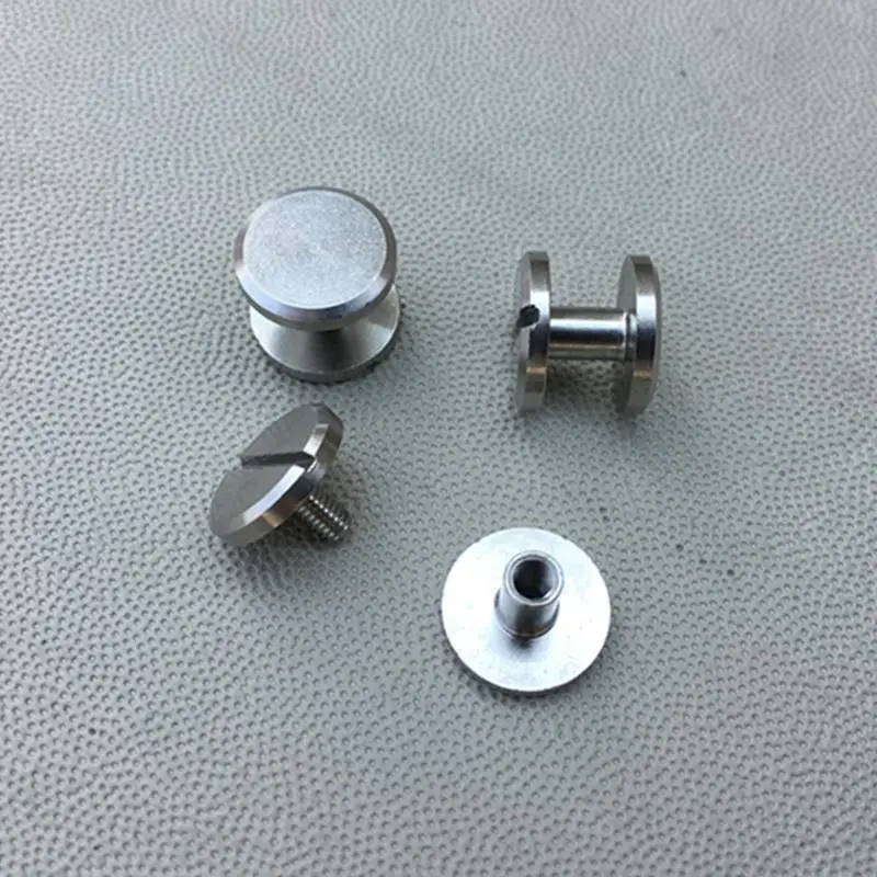 20pcs 316 Stainless Steel Rivet Leather Screw Not Rust In Seawater Screw Rivets For Buckle