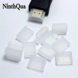 NinthQua 10pcs Dust Cover / Case for Male HDMI Plug Adapter AV Connector For for HDTV HDCP 1080P ect