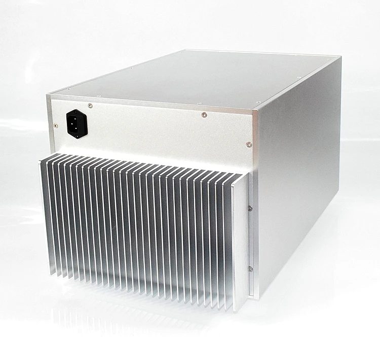 WA128 Aluminum enclosure Preamp chassis Power amplifier case/box size 520*330*270mm