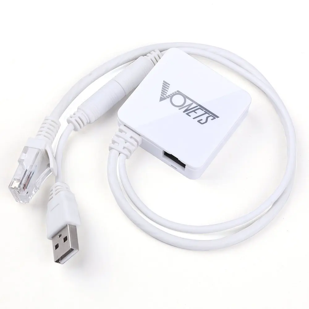 Vonets VAR11N-300 MINI WiFi Draadloze Router & WIFI Bridge Router Wifi Repeater met 1 WAN/1 LAN AP