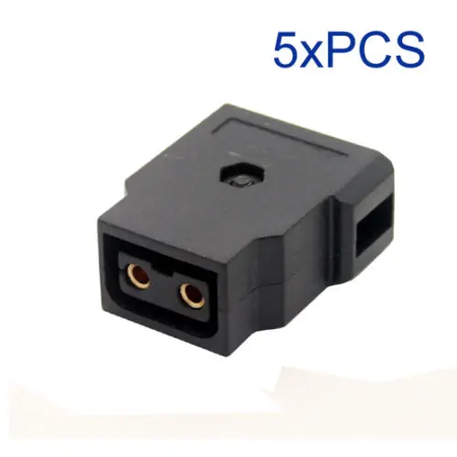 5xPCS D-Tap Dtap, Power TAP Female rewirable DIY Socket fr Anton camera battery