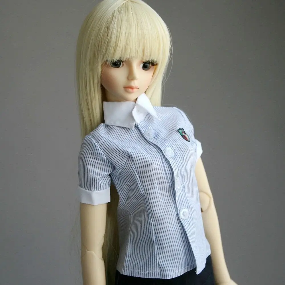 

[wamami] 251# Light Cyan Stipe Shirt/Suit 1/4 MSD 1/3 SD AOD DZ BJD Dollfie