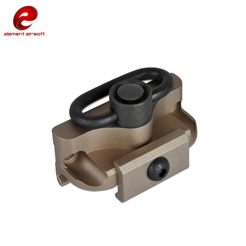 Element Quick Release Detach Push Button Sling Swivel Adapter Set for M951/M961 Flashlight Mount Base Connecting Sling Ring