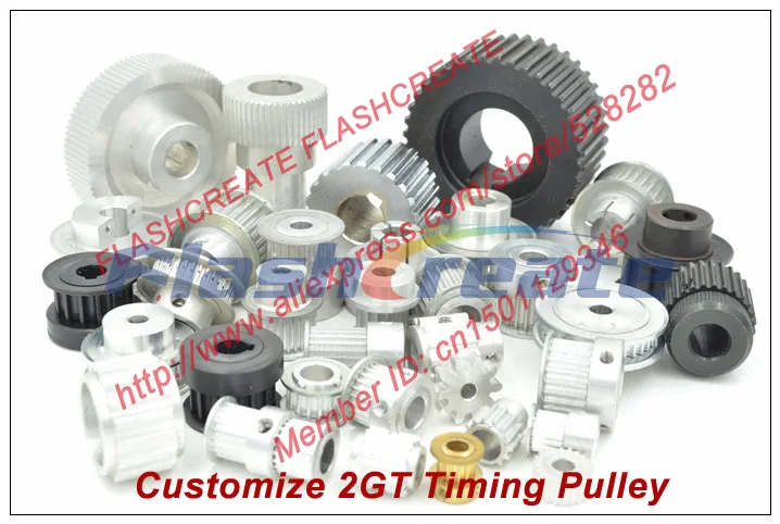 

POWGE Specializing in the production of all kinds of 2GT GT2 2MGT G2M Timing belt pulley customize GT2 Synchronous Belt