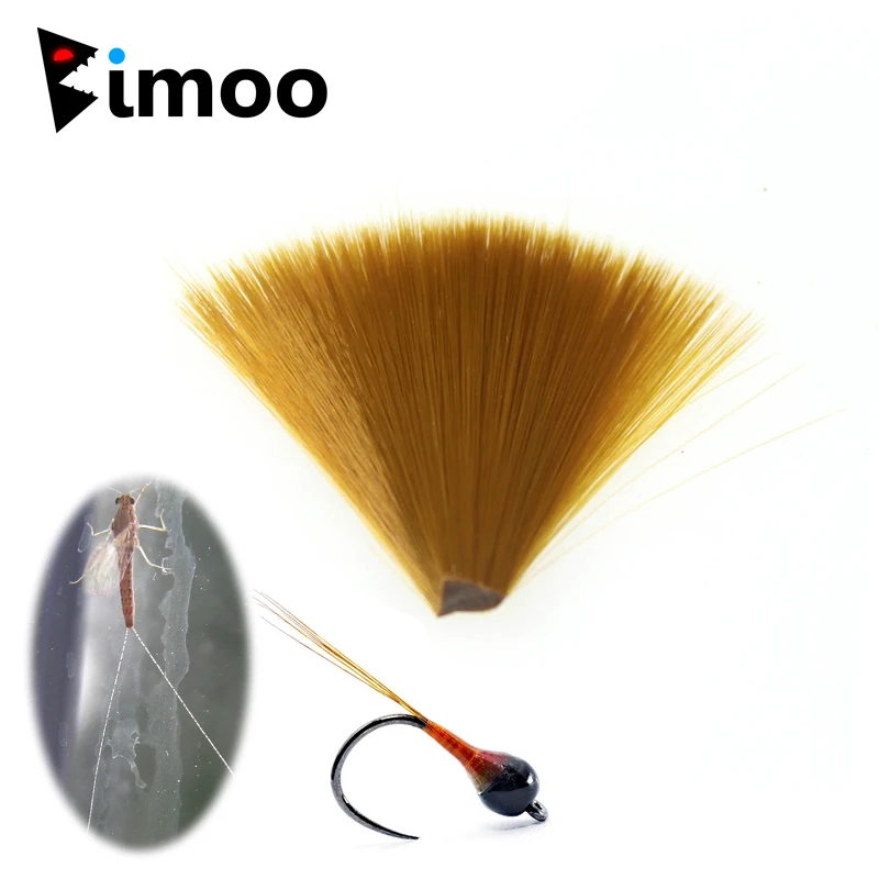 

Bimoo Tapered Nylon Fibers for Dry Fly Tying Mayfly Tails Material Hi-Float Nymph Tails Ultra Fine Fibers Dry Fly Wings Tails