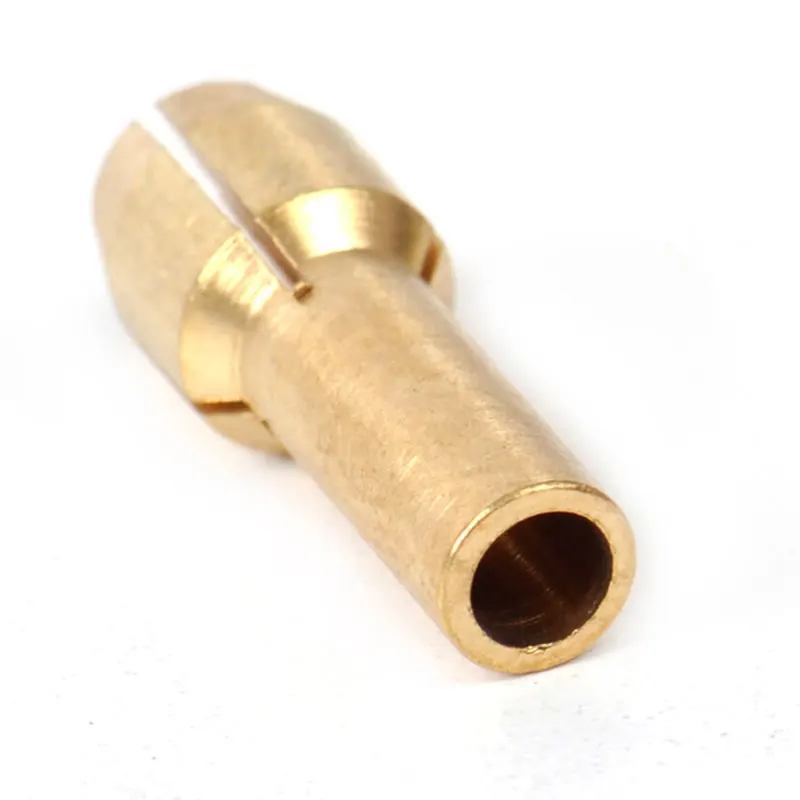 10pcs/lot Mini Drill Brass Chuck Collet Drill Bit 0.5/ 0.8/ 1.0/ 1.2/1.5/ 1.8/ 2.0/ 2.4/ 3.0/ 3.2mm Set Fit Nut