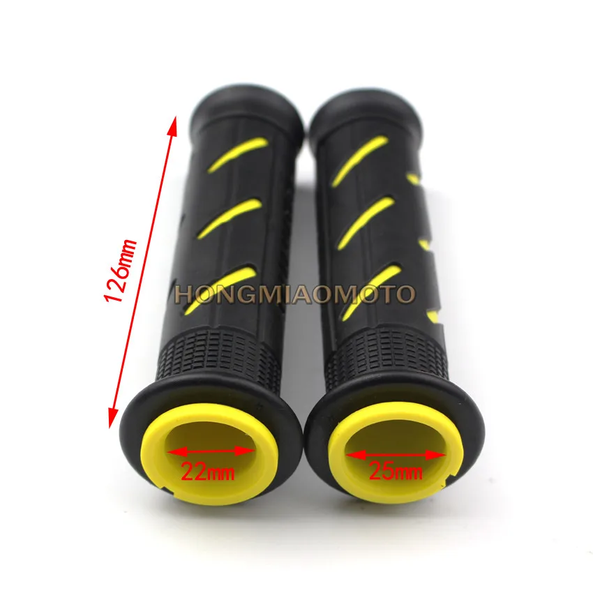 Universal Off-road Motorcycle Handlebar Rubber Grips for Yamaha MT-07 MT-09 R1 R3 R6 R15 R25 Kawasaki Z800 Z900 Z1000