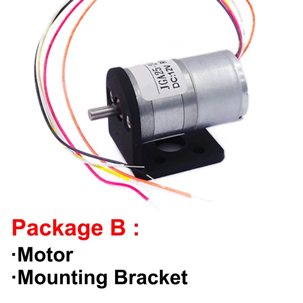 Mini Micro 12V 24V Brushless DC Geared motor Low RPM To High Speed 8.5 To 1977RPM Electric BLDC Motor 12V For Smart Device