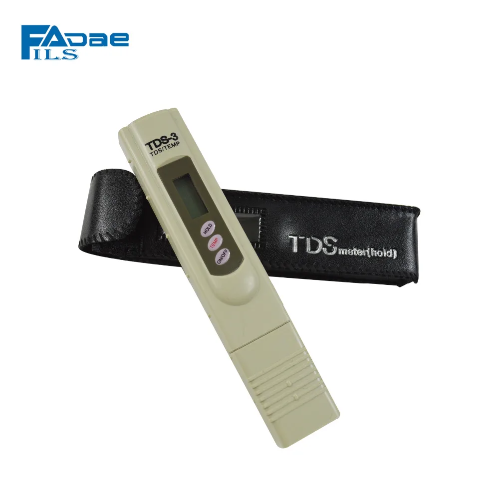 Water Kwaliteit Tds Test Meter Filter Pen Temp Ppm Tester Stok Water Zuiverheid, 0-9990 Ppm, 1 Ppm Resolutie, +/-2% Hoge Nauwkeurigheid