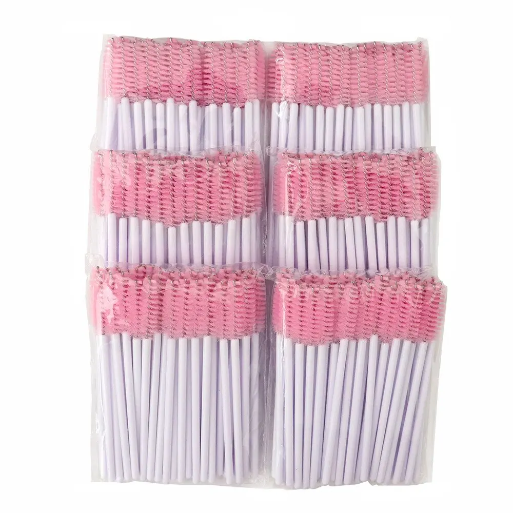 

Wholesale Eyelash Brush Disposable Comb Mascara Wands 2000pcs/lot Eye Lashes Extension Applicator Spoolers famale Makeup Tools