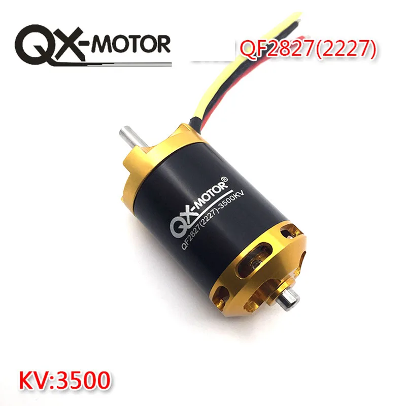 Qx-motor 70mm 6 ostrzy wentylator kanałowy EDF z 2827 KV2300 KV3500 KV3800 bezszczotkowy silnik do samolotów RC