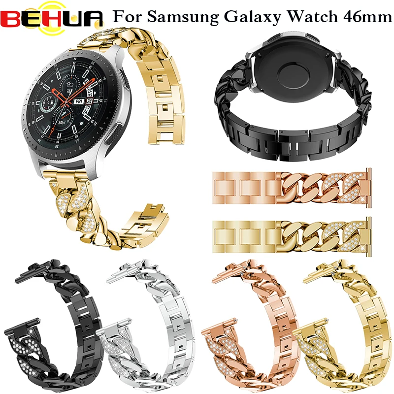 BEHUA 22MM Watchband for Samsung Galaxy Watch 46MM Replacement Strap for Samsung S3 Classic Smartwatch Band Women Men bracelet