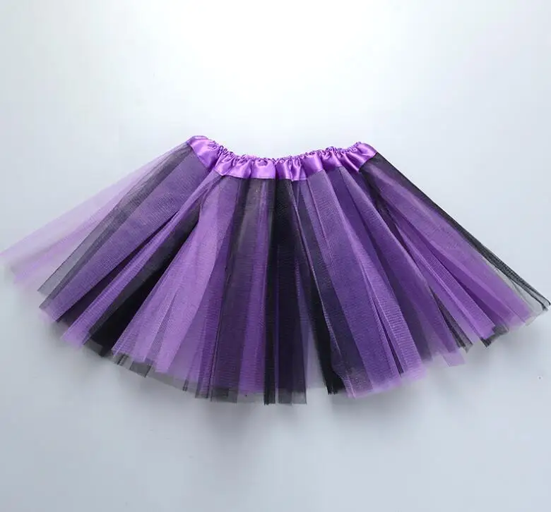 Child Girls Kids Cake Tutu Skirt Elastic Waistband Pull On Ballet Dancewear Pink Pettiskirt Costume Tulle Skirt