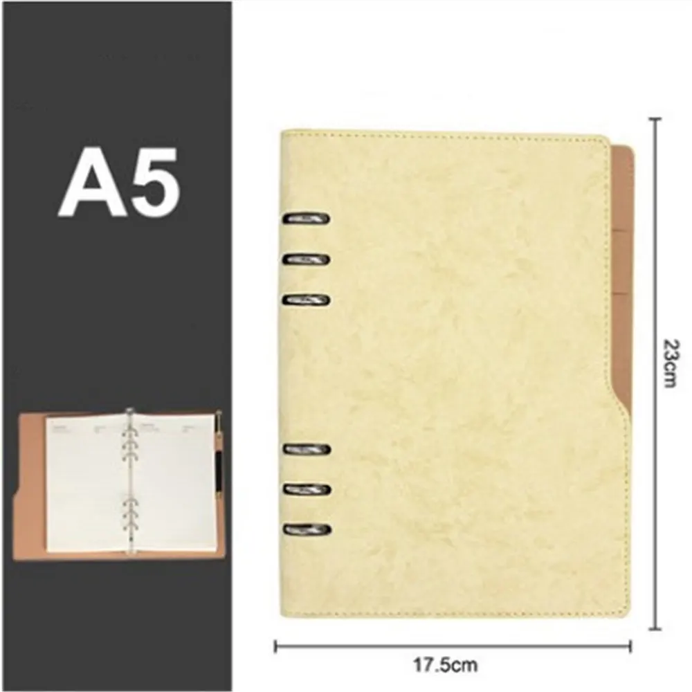 A5 Business Spiral Hardcover Hard Copybook Note Book Exquisite Graduation Gift  Business Gift