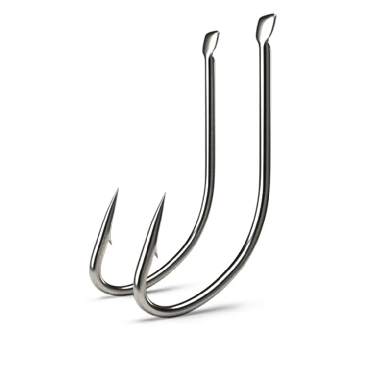 100 قطعة/صندوق Iseama دائرة الكارب الصيد هوك حجم 1 # To14 # اليابان الصيد هوك السنانير صيد السمك واحدة الرقصة هوك أداة Pech #2