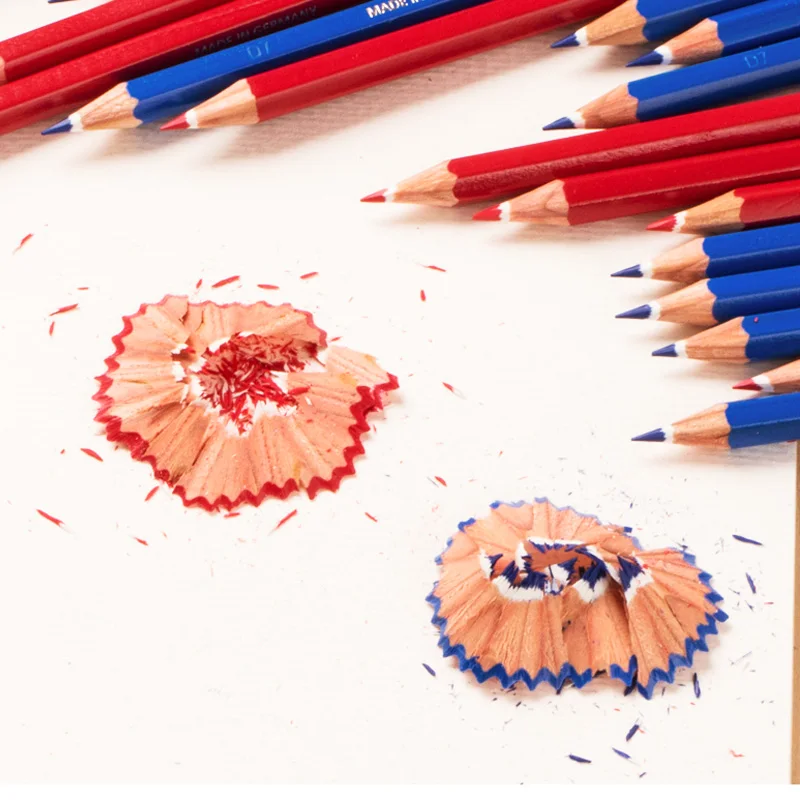 12pcs STAEDTLER 144 Colored Pencils With Eraser Drawing Pencil School Stationery Office Art Supplies Student Painting Pencils