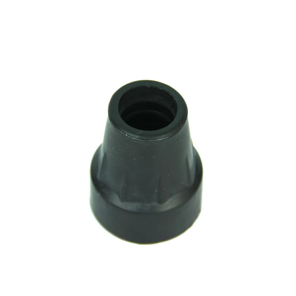 19mm Rubber Pad Cap Antiskid Walking Stick Crutch Cane Bottom Pads Cover Protector Climbing Hiking Trekking Pole Tip