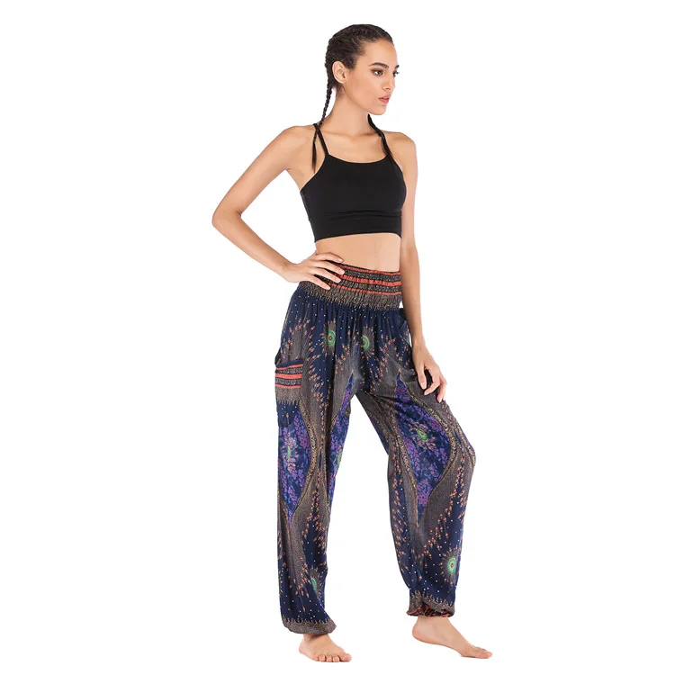 Women's Loose Print Sweatpants, Casual Trousers, Flat Pants, Hot Sale, Special Offer,