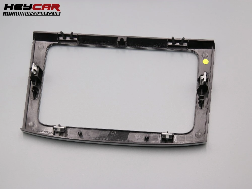 CD RADIO BEZEL TRIM BRUSHED ALUMINUM BEZEL NAVIGATION 3C0 858 069 AH 20V  FOR VW PASSAT CC PASSAT B6