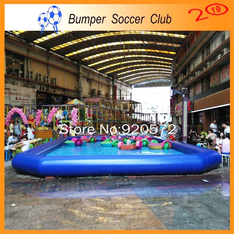 Free Shipping Free Pump Outdoor Inflatable Water Games PVC Tarpaulin Large Inflatable Swimming Pool For Adult and Kids