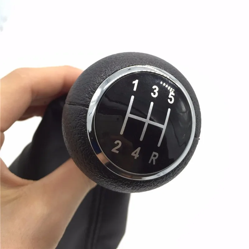 Car Gear Shift Knob Stick Pen Handball Lever Gaiter Boot Case For Volkswagen VW Gol Pointer Saveiro Parati 2004 2005 2006 2007