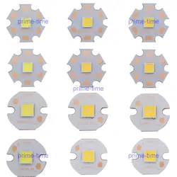 XHP50 6V 12V 6500K bianco freddo 5000K neutro bianco 3000K bianco caldo emettitore LED 2546lm 19W J2 Dide su 16mm 20mm rame PCB