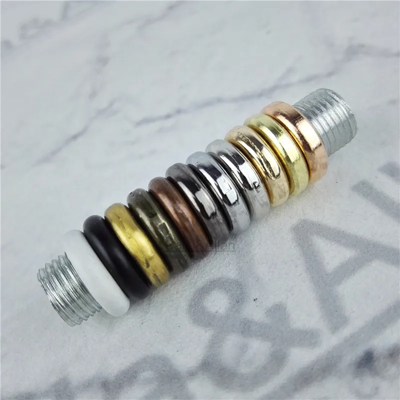 30 pieces/pack Round screw nuts Hexagon M10 threaded nut for threaded tooth tube accessrioes 10mm for screw thread rod