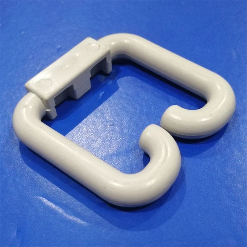 cable manager ring ABS plastic for distribution box cable management for network cabinet white 53*53*10mm factory ELINK 50PCS
