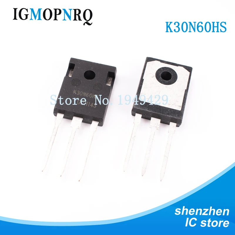 10PCS K30N60HS K30N60 SKW30N60 SKW30N60HS IKW30N60HS TO-247 30N60 New