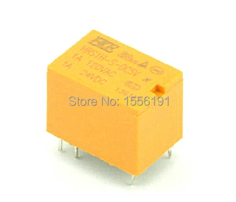 

10PCS 6Pin The relay HRS1H-S-DC5V 4100 Small signal relay New and original