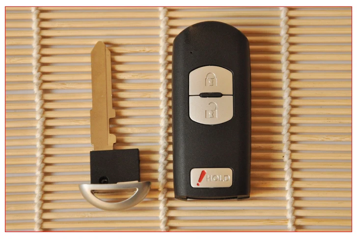 Replacemnt Smart Remote Key Shell 2 3 4 Tasten für Mazda Summit/M3/M6 Auto Schlüssel Rohlinge Fall