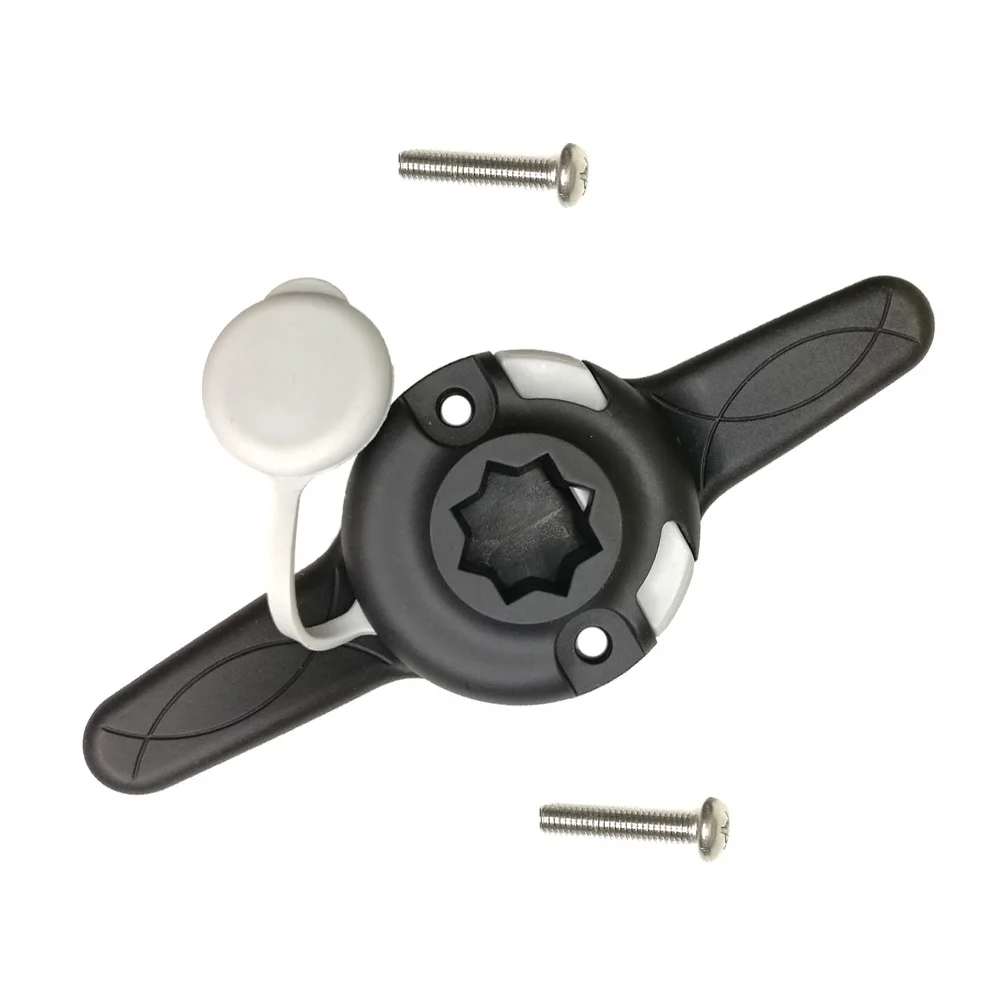 Rowing Boats Canoe Kayak Cleat Rib Port Tie Up Cleat Sea Fishing Holder Mount Base Rod Pole Tackle Kit Accessory