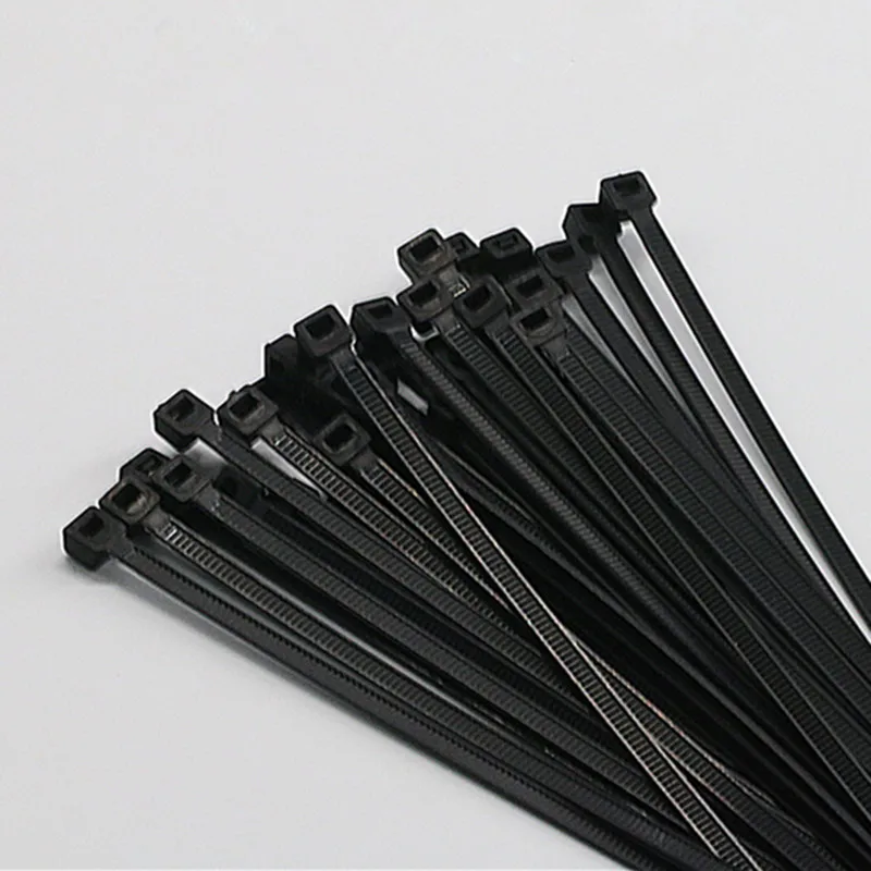 3D printer accessories black 3*100mm self-locking nylon cable tie plastic cable tie