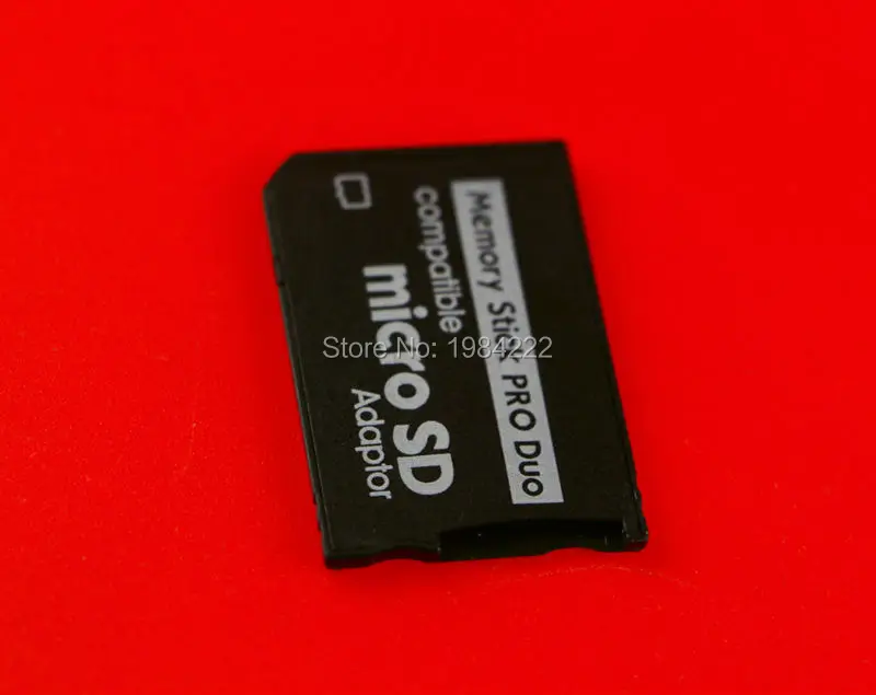 50 teile/los Micro SD SDHC TF zu Memory Stick MS Pro Duo Adapter Konverter Karte für psp1000 2000 3000 psp 1000 2000 3000