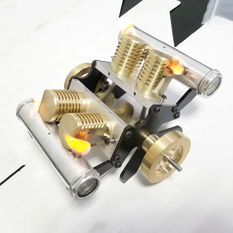 Stirling Engine Model Vacuum Igniting Engine Model