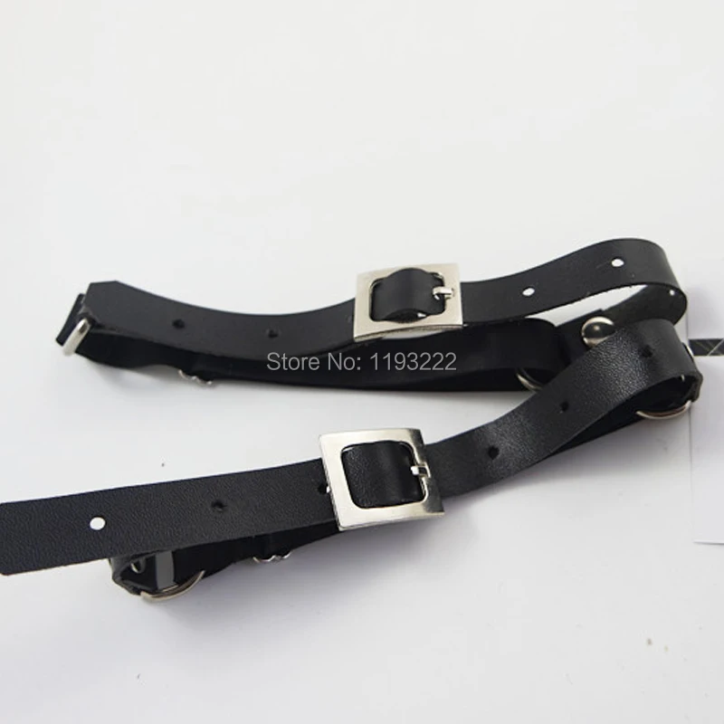 

Handmade Cospaly Punk Rock Cos Killer Buckle Leather Leg Ring Garter Belt Sock Garters Adjustable