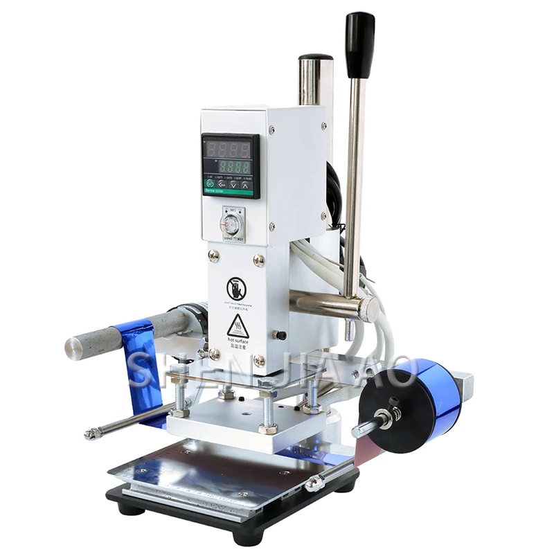 WT-90E Automatic Roll Paper Stamping Machine Manual Leather Stamping Machine Notebook Mobile Phone Shell Stamping Machine 220V