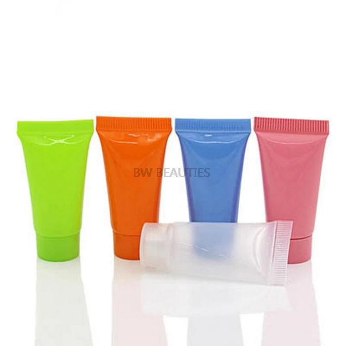 

2000pcs/lot 5ml Empty Cosmetic Hose Tube Cream Lotion Shampoo Containers Protable Travel Cleanser Soft Tubes