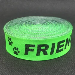 ZERZEEMOOY NEW wholesale 7/8' 22 mmx10yards 100% Polyester Woven Jacquard Ribbon cartoon ribbon Friendly