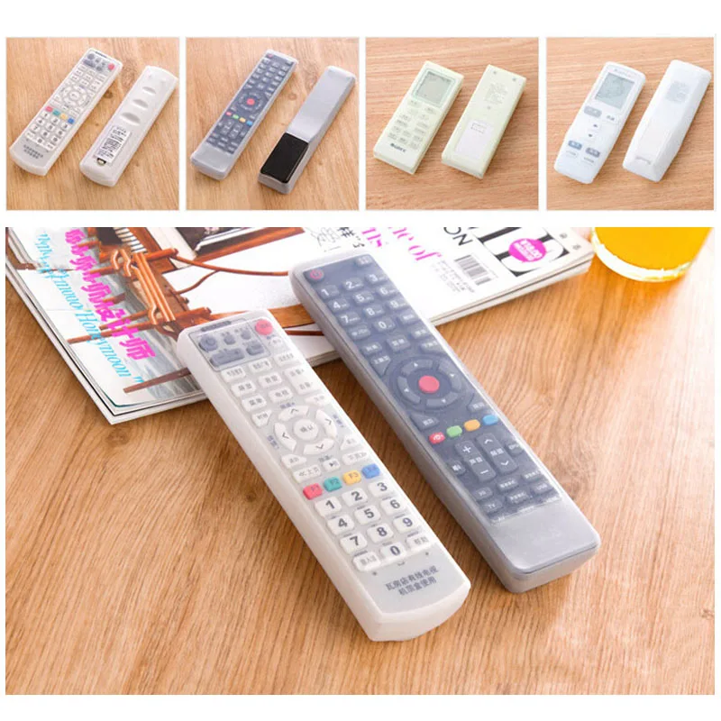 Home Air Conditioning Waterproof Silicone Protection Kits Remote Control Covers TV Remote Control Household Merchandises 1 Pcs