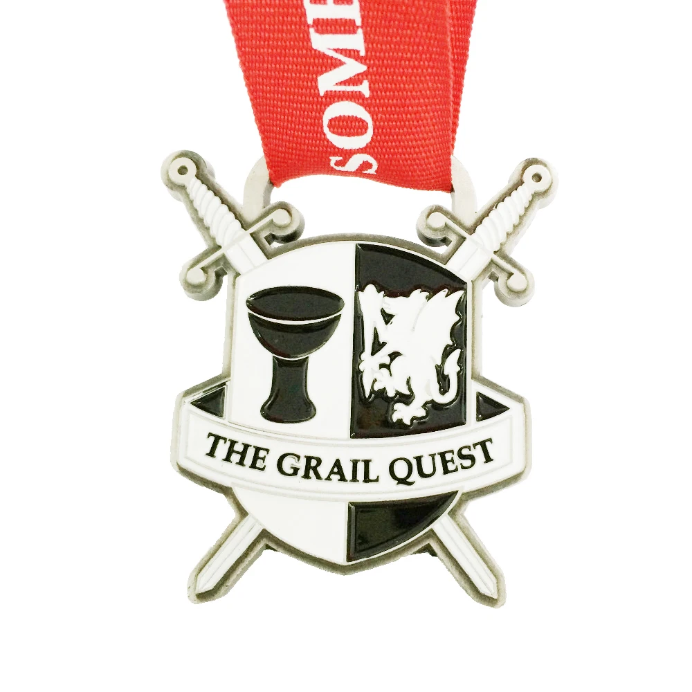 

Customized Medal in 2 Inches Diameter in Soft Enamel Award Medal