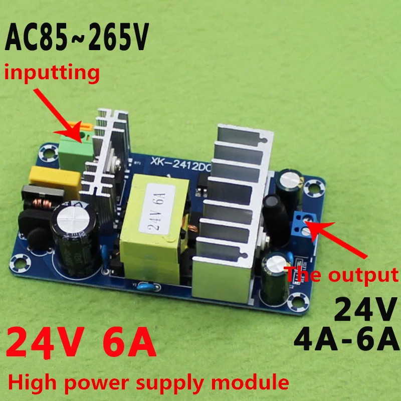 

24 100W 4A To 6A DC 24V Stable High Power Switching Supply Board AC r Module Transformer