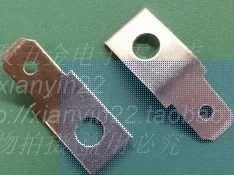 100pcs Free shipping  6mm copper solder terminals tinned copper terminal lug inserts 45 degree angle terminal connector piece