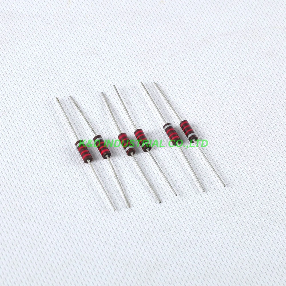 10pcs Carbon Composition Vintage Resistor 0.5W 2.2k Ohm